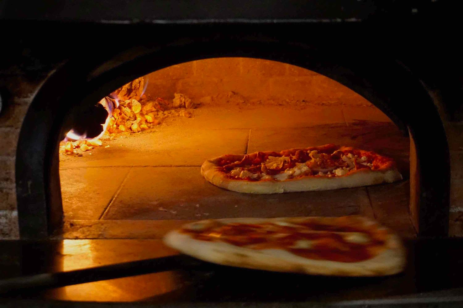 Pizza fireplace